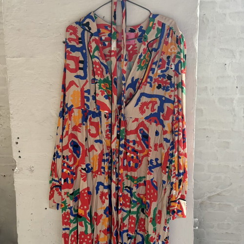 Karavan Clothing Priscilla Ivory Dress L/XL like new