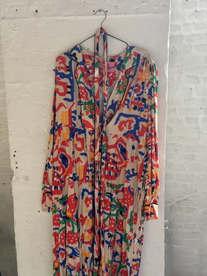 Karavan Clothing Priscilla Ivory Dress L/XL like new