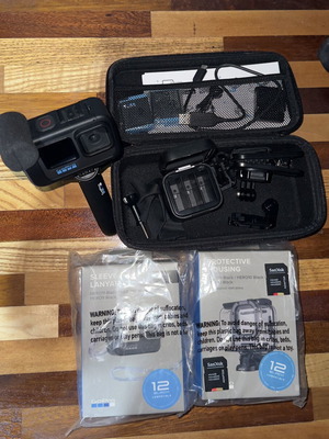 GoPro HERO10 Black complete bundle with accessories