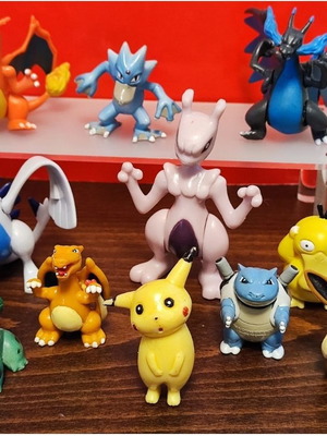 Φιγούρες Pokémon μεταχειρισμένες, πακέτο 11, διάφορες σειρές