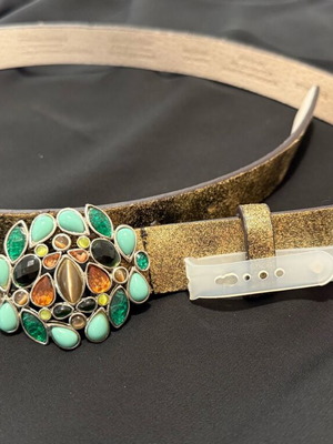 Ζώνη Liz Claiborne S καινούργια, δερμάτινη ρυθμιζόμενη