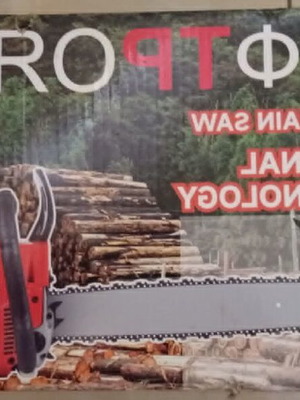 Kraftroyal KT/CHS-6800 Chainsaw new in box
