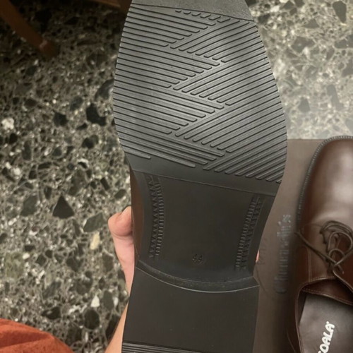 Coala men's leather derbys shoes like new, size 44