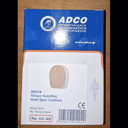 Adco Heel Spur Cushion No 4 (44-46) New