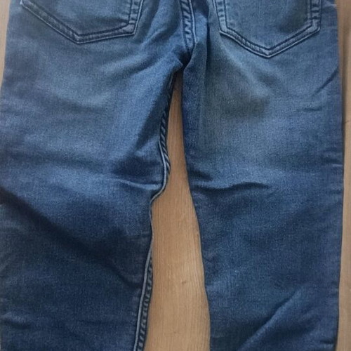Okaidi jeans set with elastic and hoodie sweatshirt used, age 6