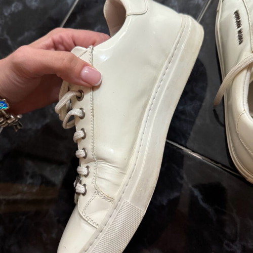 Philipp Plein white sneakers like new, size 39