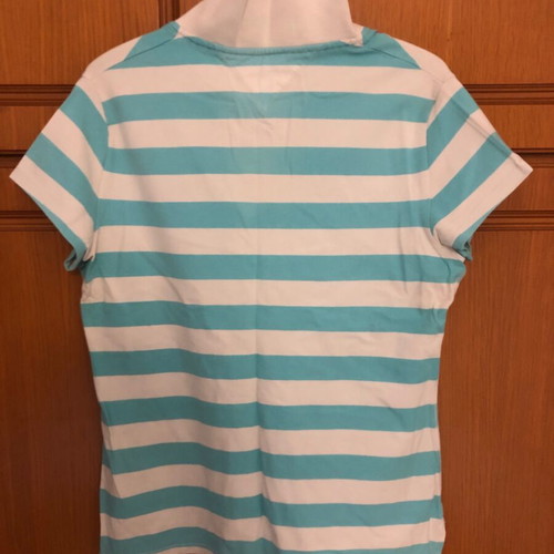 Tommy Hilfiger Womens T-shirt like new, blue and white, XXL