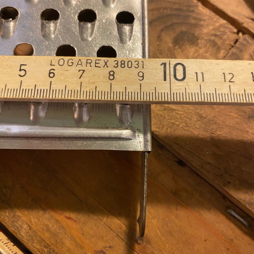Old graters unused, set of 2, aluminum, like new