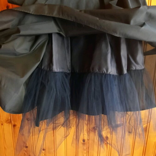 Classic Rococo dress dark blue like new, size L