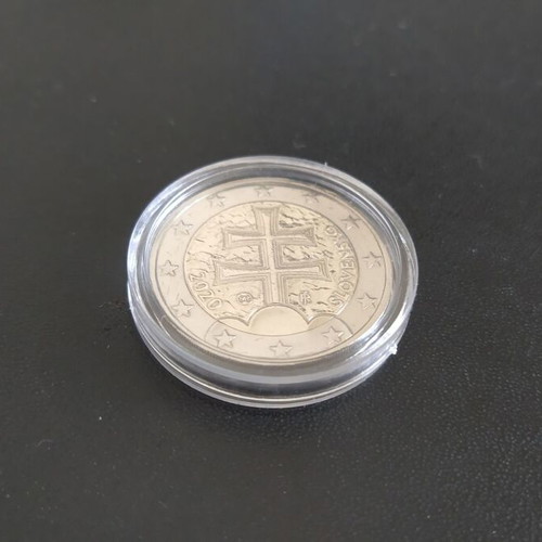 2 Euro Coin Slovakia 2020 used in protective capsule