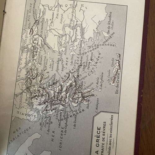 Michel Lheritier La Grece book used, French edition 1921