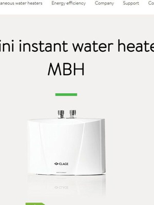 Clage MBH 6 Επιτοίχιος Ταχυθερμοσίφωνας 5.7kW Καινούργιο