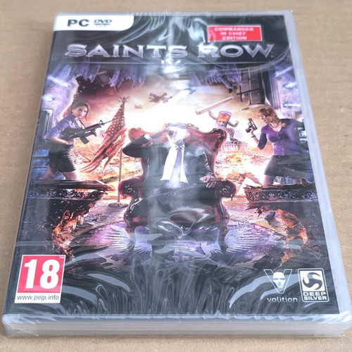 Saints Row IV Commander In Chief Edition PC DVD-ROM new