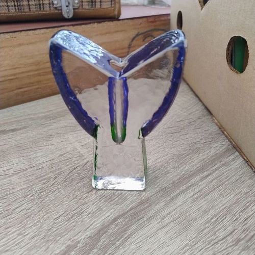 Vintage vase flower holder for a single flower used