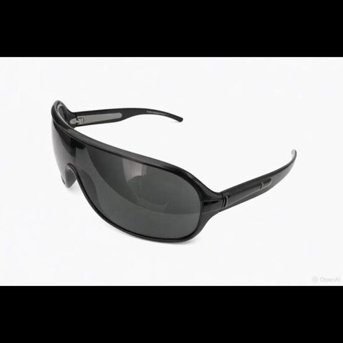 Dolce & Gabbana Wrap Around Sunglasses used, black sport style