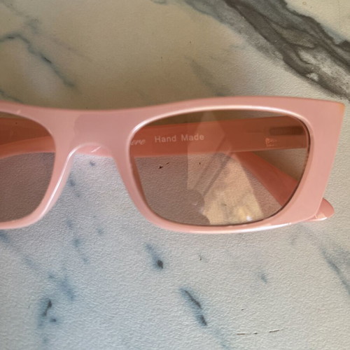 Pervedere handmade sunglasses, pink