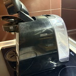 Gassing coffee maker used