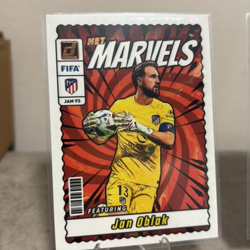 Donruss Soccer FIFA Net Marvels 2023-24 new 4-card set Sommer, Immobile, Jesus, Oblak
