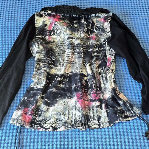 Frank Walder jacket size XXL, black and pink