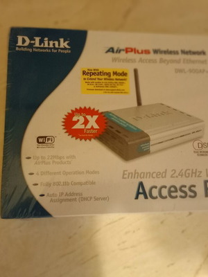 D-Link AirPlus DWL-900AP+ wireless access point new