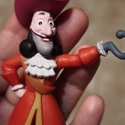 Captain Hook figure used, Bullyland, 10 cm