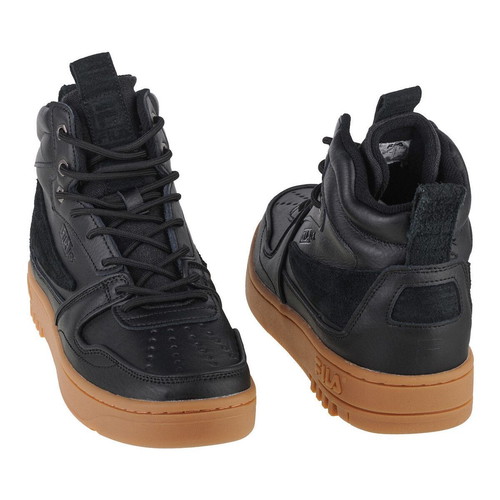 Fila FXVENTURO MID Shoes New, Black - Brown, Size 45