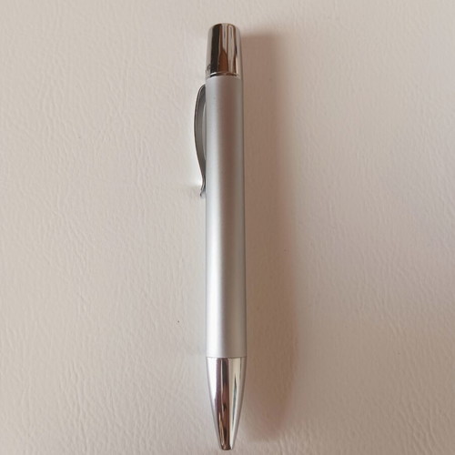 Pelikan metal ballpoint pen, silver color