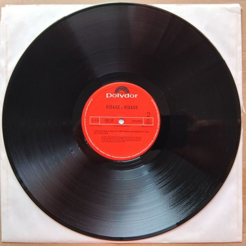 Visage LP used, electronic genre