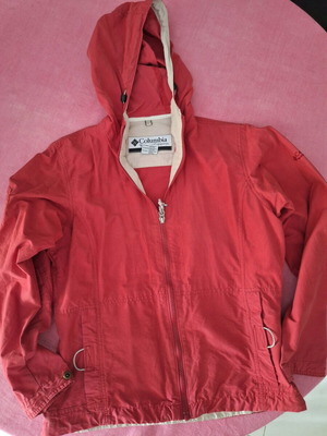 Columbia Women's Windbreaker with Hood like New, Size S