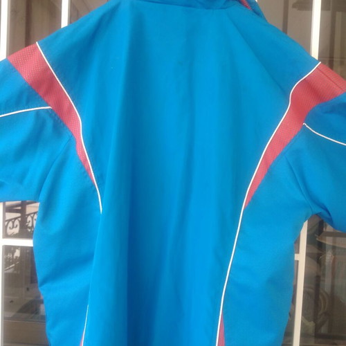 Erima men's jacket used, open blue, size L/XL