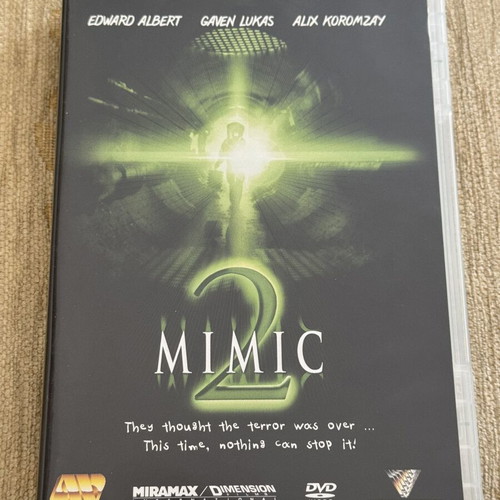 Mimic 2 DVD movie like new with Greek subtitles