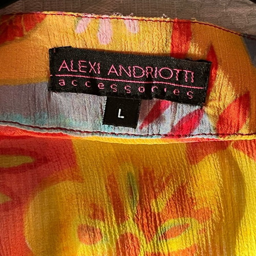 Kaftan Alexi Andriotti size large used, multicolor