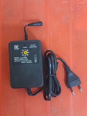 Power supply 1.5A with adjustable voltage 1.5-12V