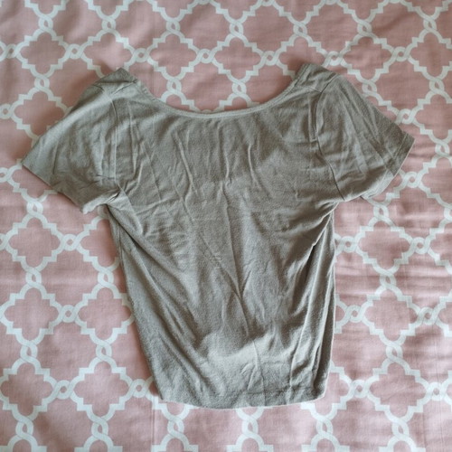 Stradivarius beige crop top size S like new