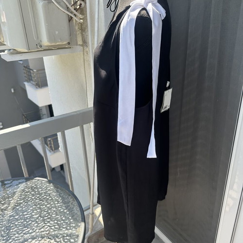 Zara dress new, size L 40 12, black and white