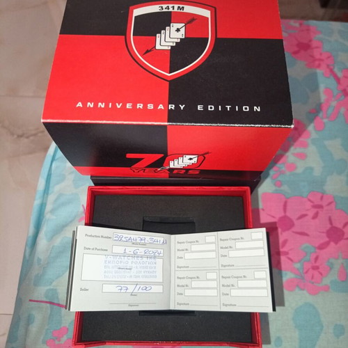 Vostok Europe 341Π.Α. Anniversary Watch like new, limited edition