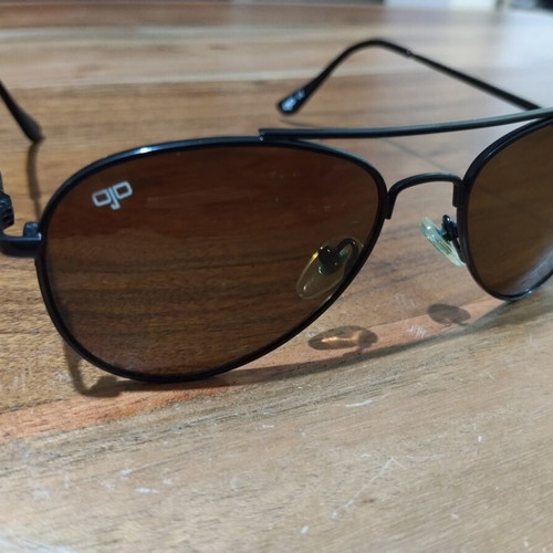 Aviator sunglasses Ojo small size 52mm like new, black and brown