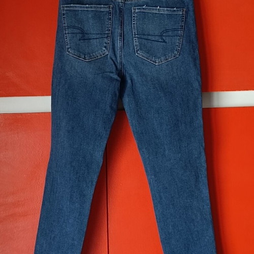 American Eagle women's skinny jeans like new, dark blue, size XS