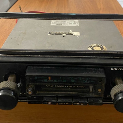 Universum car cassette radio used vintage