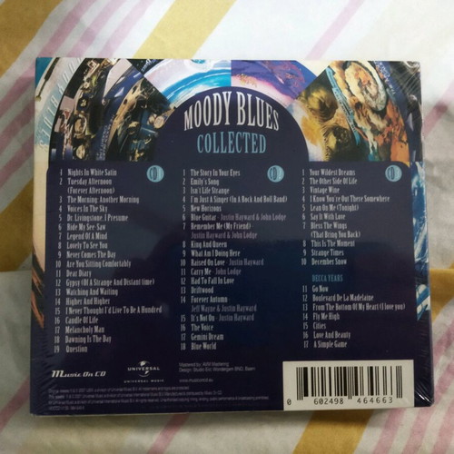 Moody Blues Collected 3CD new, prog rock