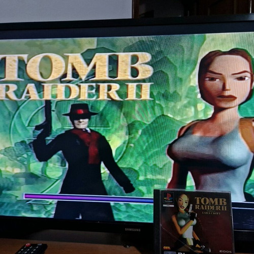 Tomb Raider 2 PlayStation (PS1) like new, French edition