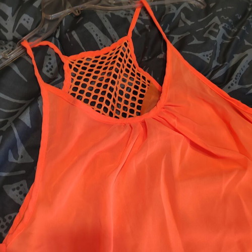 Colisha Womens Casual Neon Sundress Chiffon sleeveless mini dress new