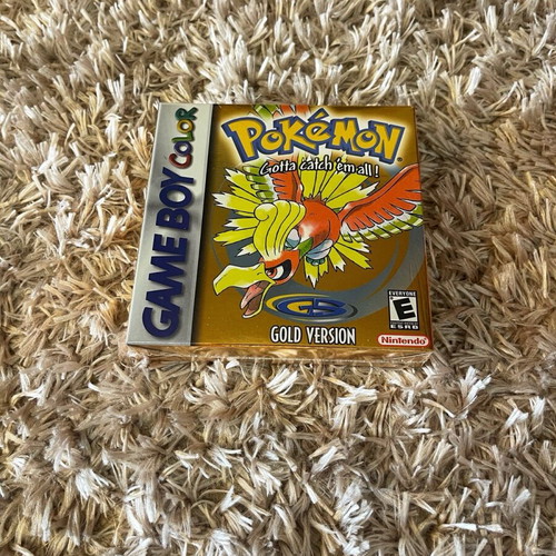 Κασέτα Πόκεμον Gold σαν καινούργια για Game Boy Color με κουτί και manuals