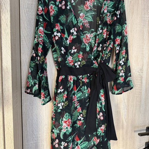 Zara floral jumpsuit
