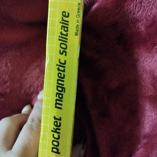 Domino's +chess magnetic pocket solitaire like new