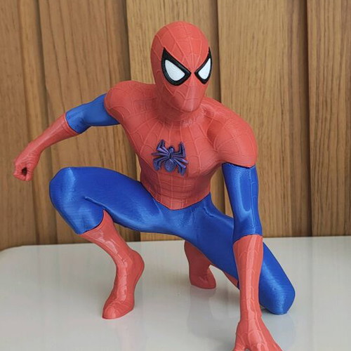 Spiderman 3D figure like new, 23 cm plastic
