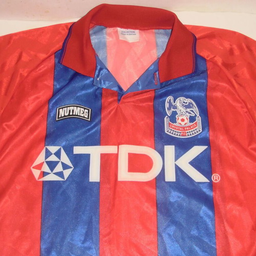Crystal Palace 1994-95 authentic home football jersey, large