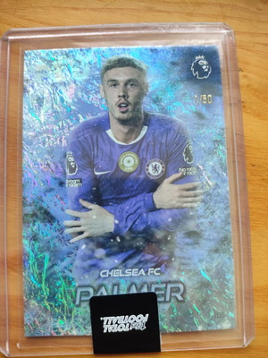 Topps Total Football Cole Palmer White Ice card 1/50