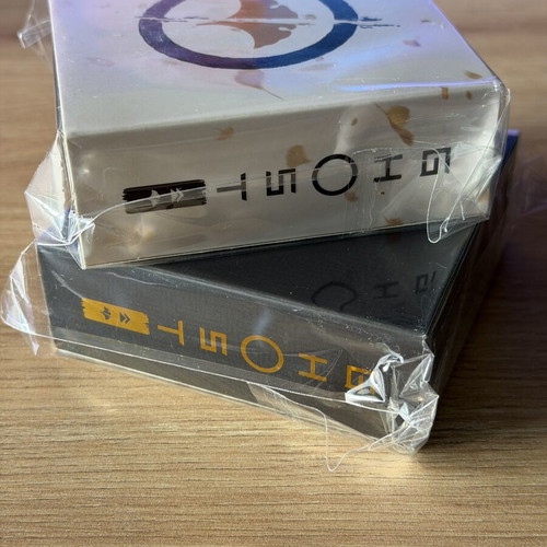 Ghost of Tsushima and Ghost of Yotei Platinum Trophy Pins new, factory sealed set
