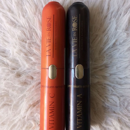 La Vie en Rose face serum Vitamine C 20ml and Vitamine A 20ml new